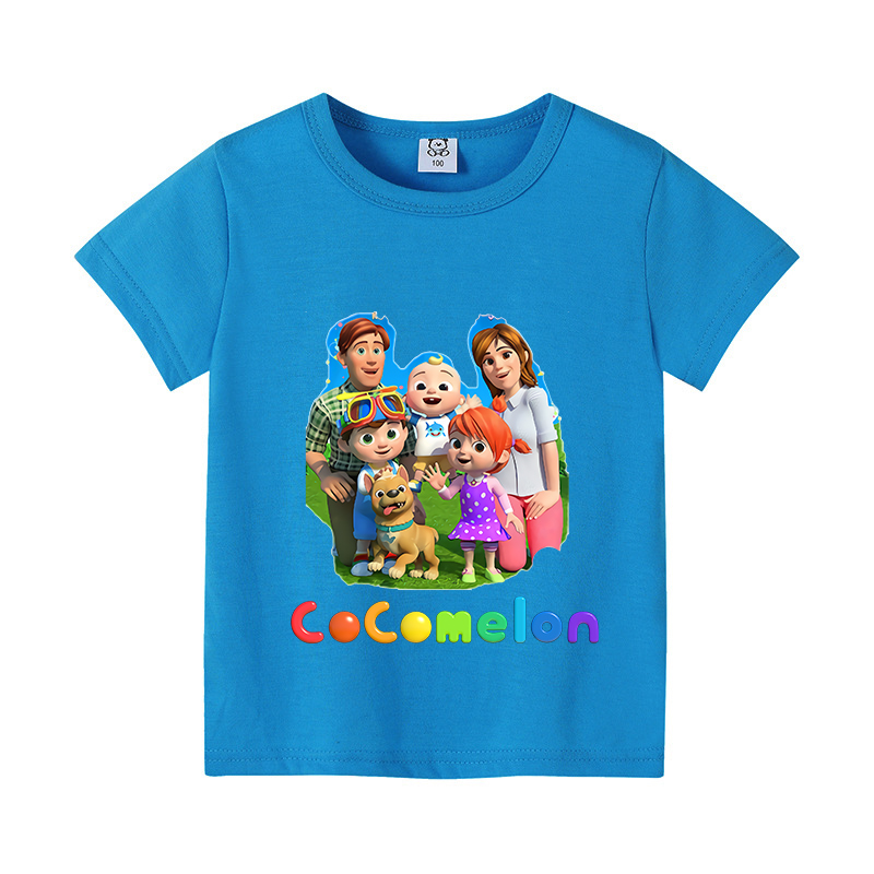 ココメロンズベビー Tシャツアニメ綿半袖シャツ男の子女の子夏 - Baby Clothing For Boys のレビューと価格