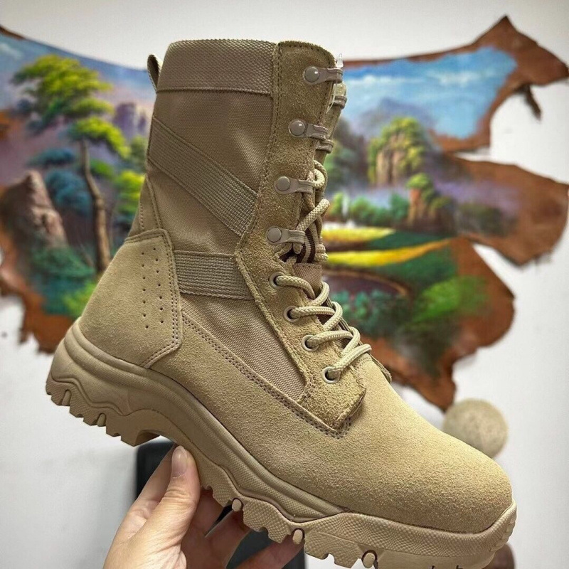 超軽量アウトドアタクティカルブーツ 夏用ハイカット滑り止め通 - Soft Sole Booties のレビューと価格