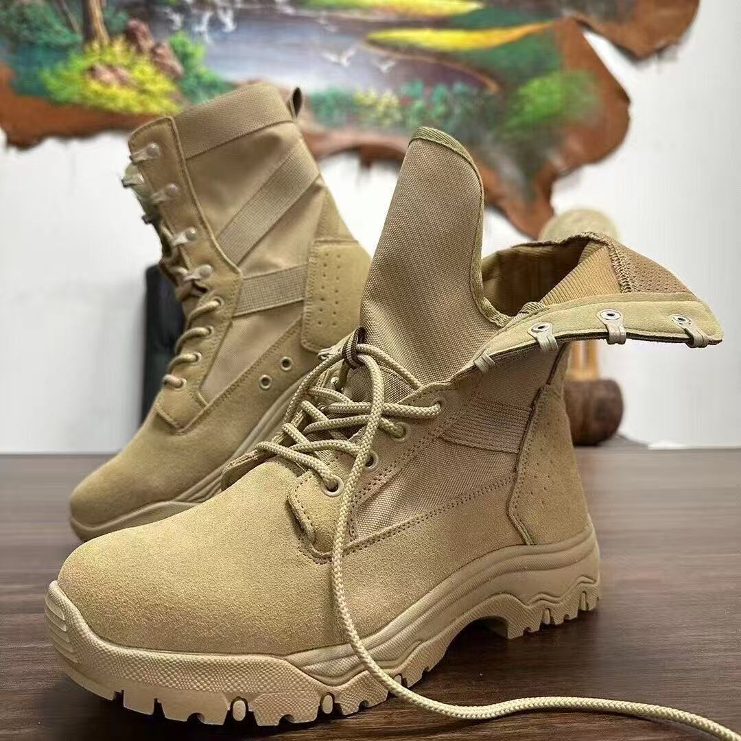 超軽量アウトドアタクティカルブーツ 夏用ハイカット滑り止め通 - Soft Sole Booties のレビューと価格