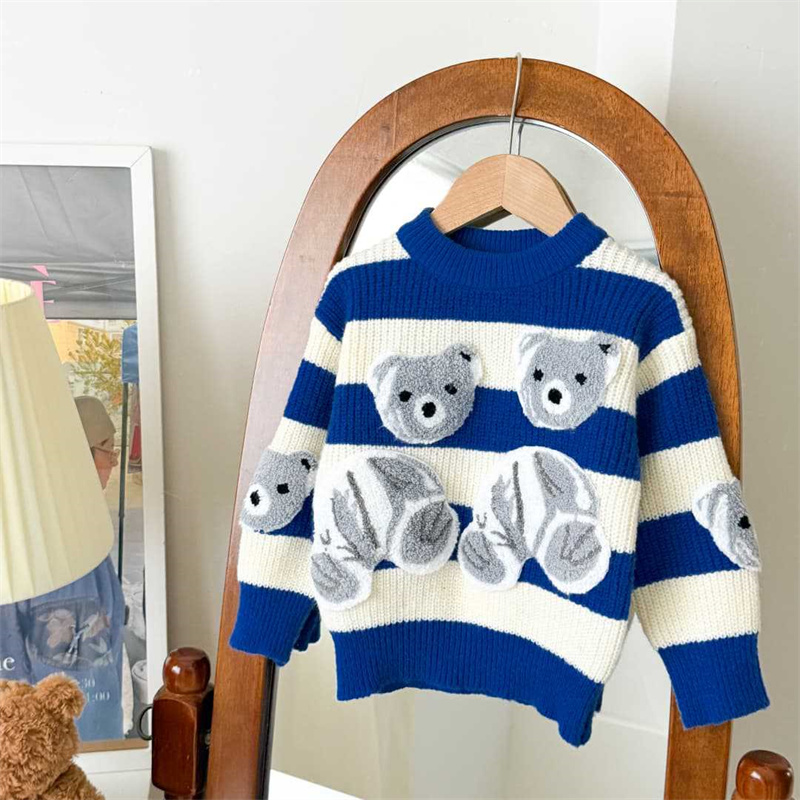 子供暖かいセーター男の子女の子冬カジュアルジャンパー子供肥厚 - Baby Clothing Jumpers のレビューと価格